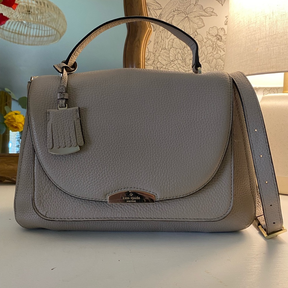 Kate Spade Taupe Crossbody Bag